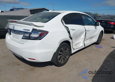 2013 Honda Civic Ex z USA, uszkodzony, nr VIN 19XFB2F81DE268047